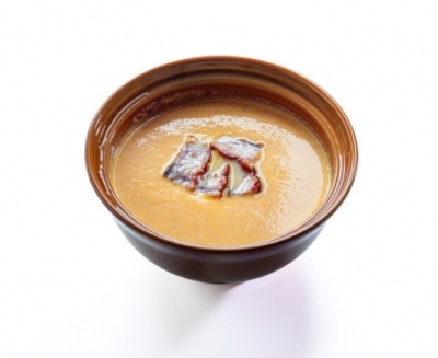 Крем-суп из Тыквы с угрем
